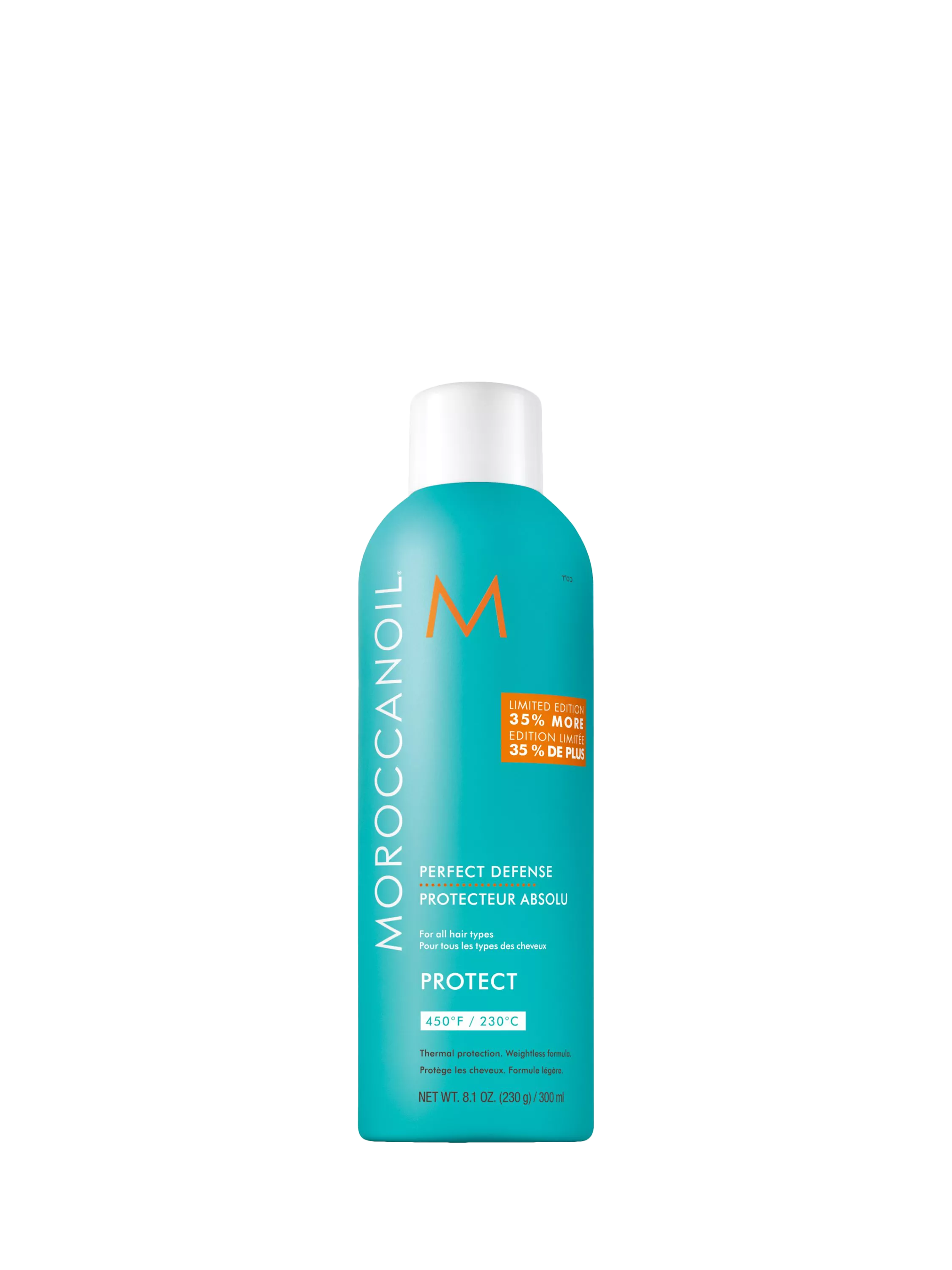 Moroccanoil heat protection spray supersize 300ml - British product