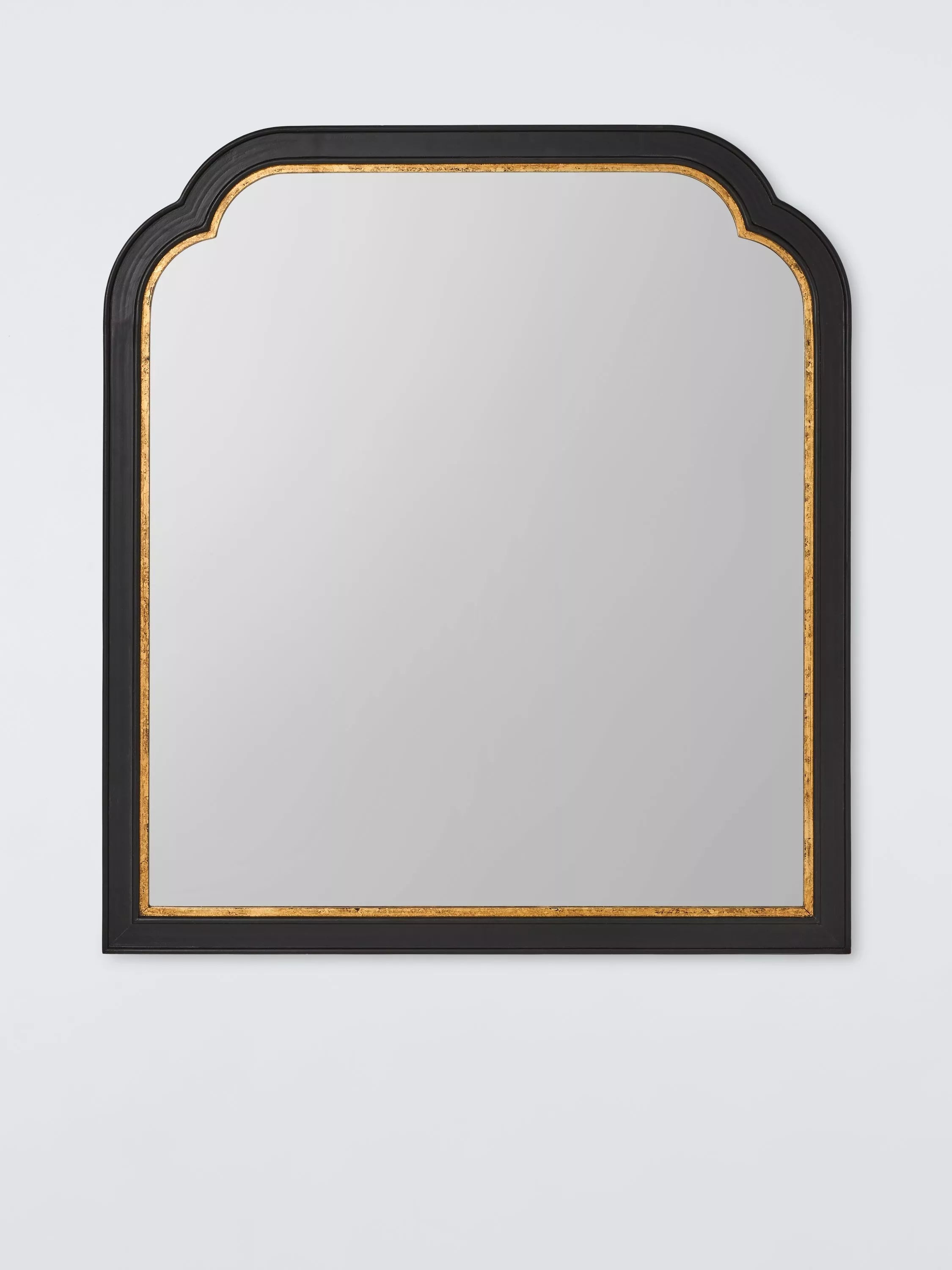 John Lewis overmantel wall mirror clipped corner 95x105cm, UK version