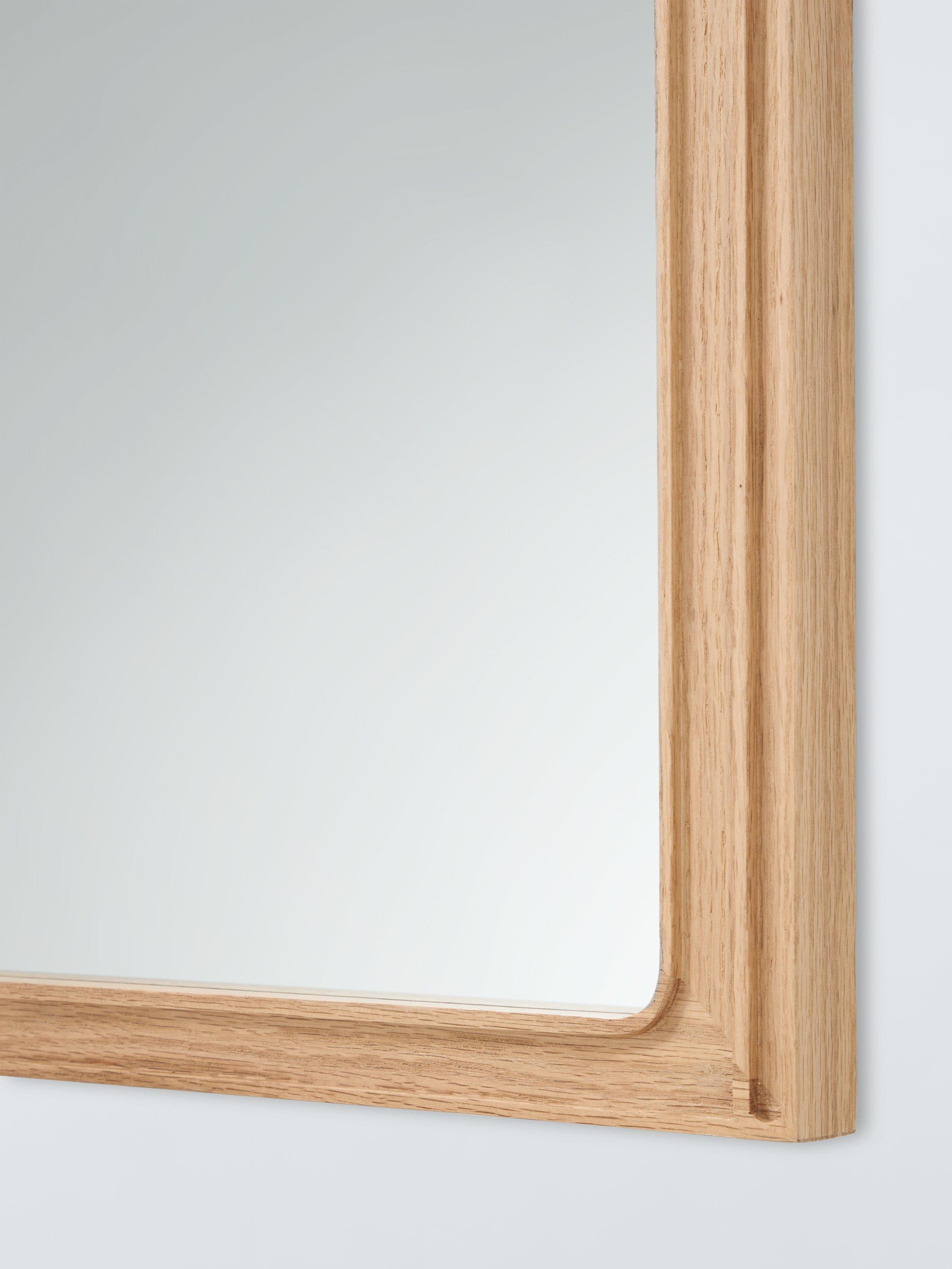 John Lewis Scandi wood frame wall mirror 160x60cm oak - British product