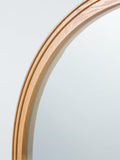 John Lewis overmantel wall mirror natural oak 105x95cm - British product