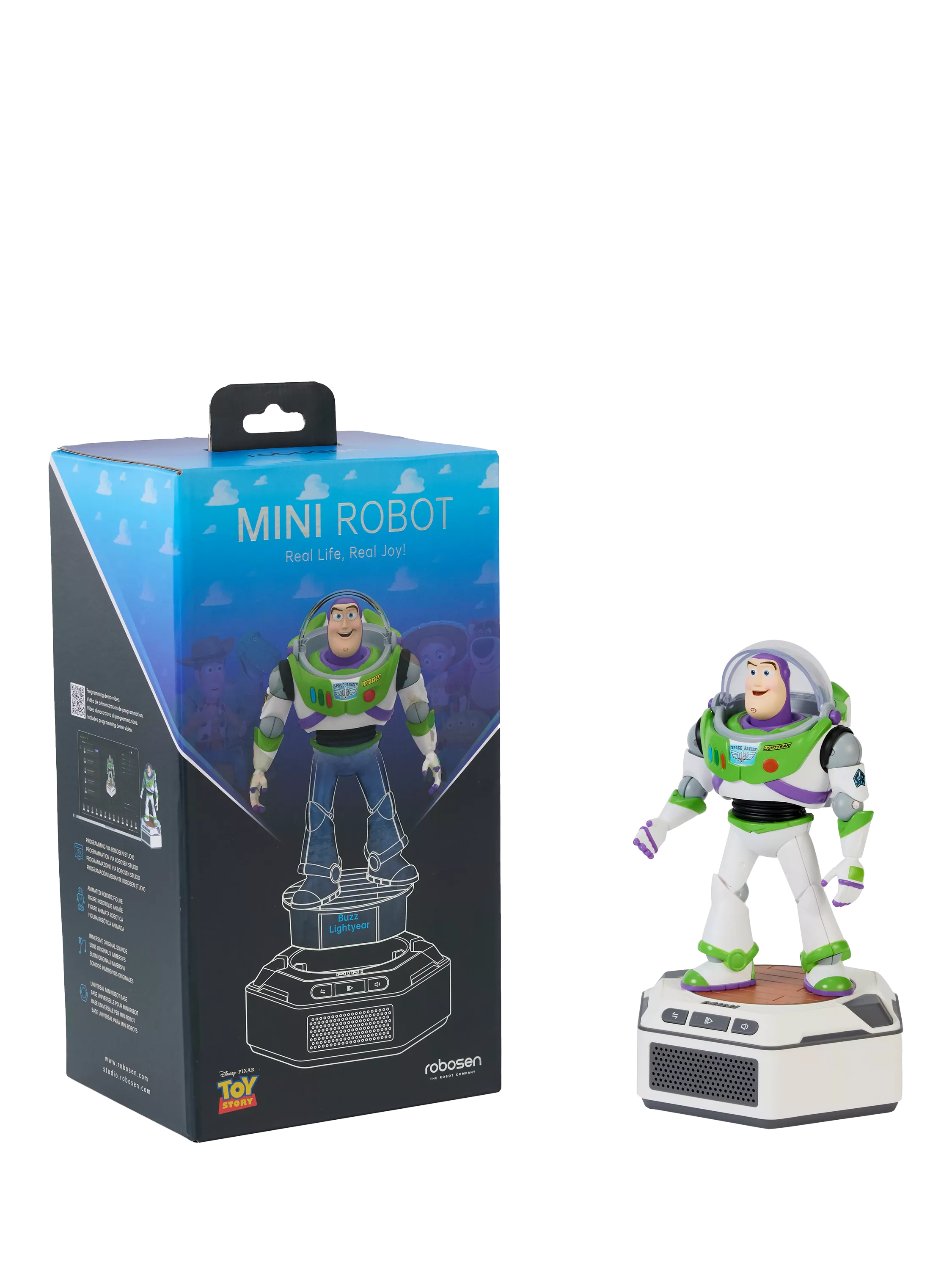 Robosen Buzz Lightyear mini robot interactive toy (British brand)