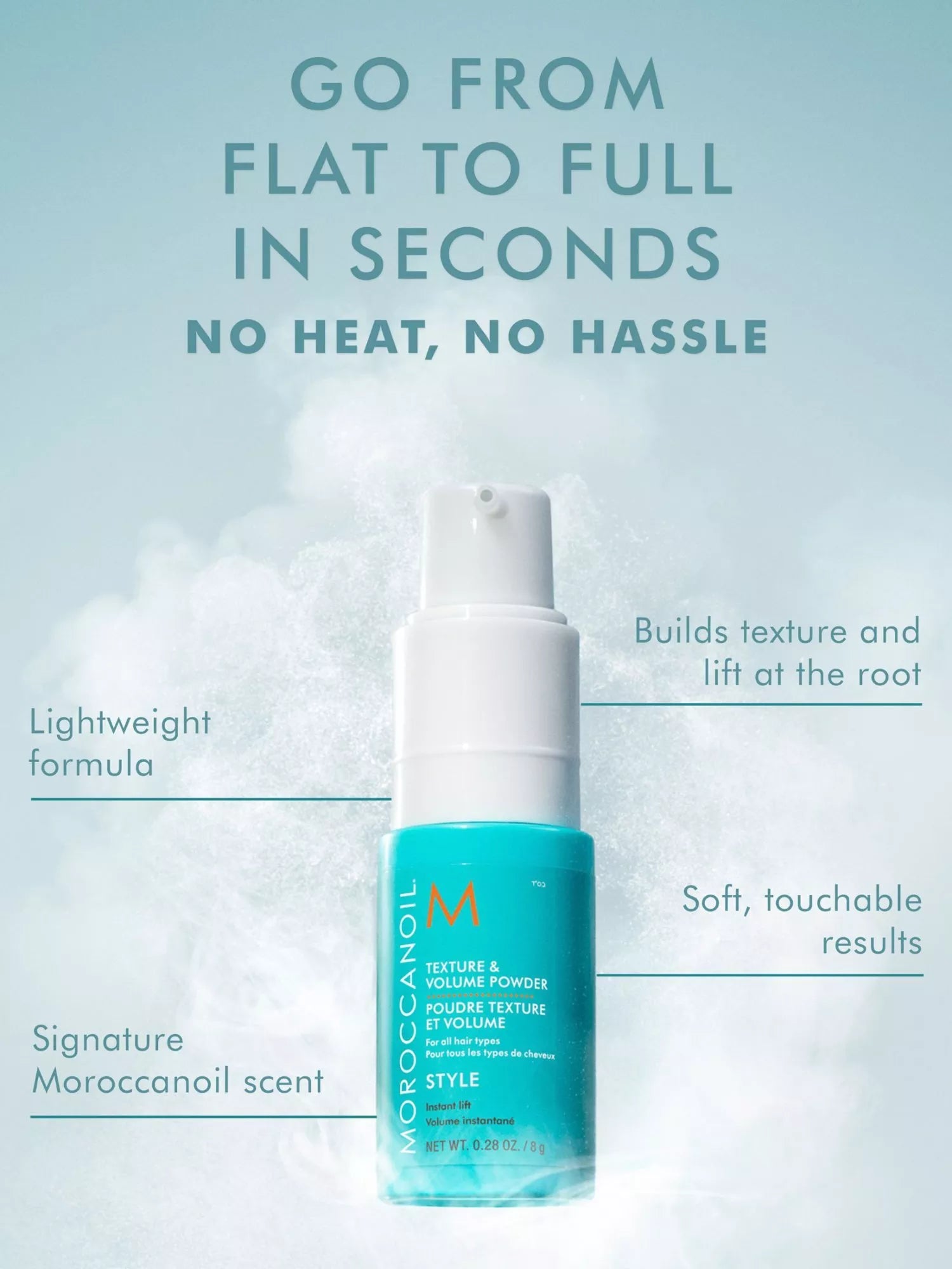 Moroccanoil Texture and Volume Powder 8g, UK version