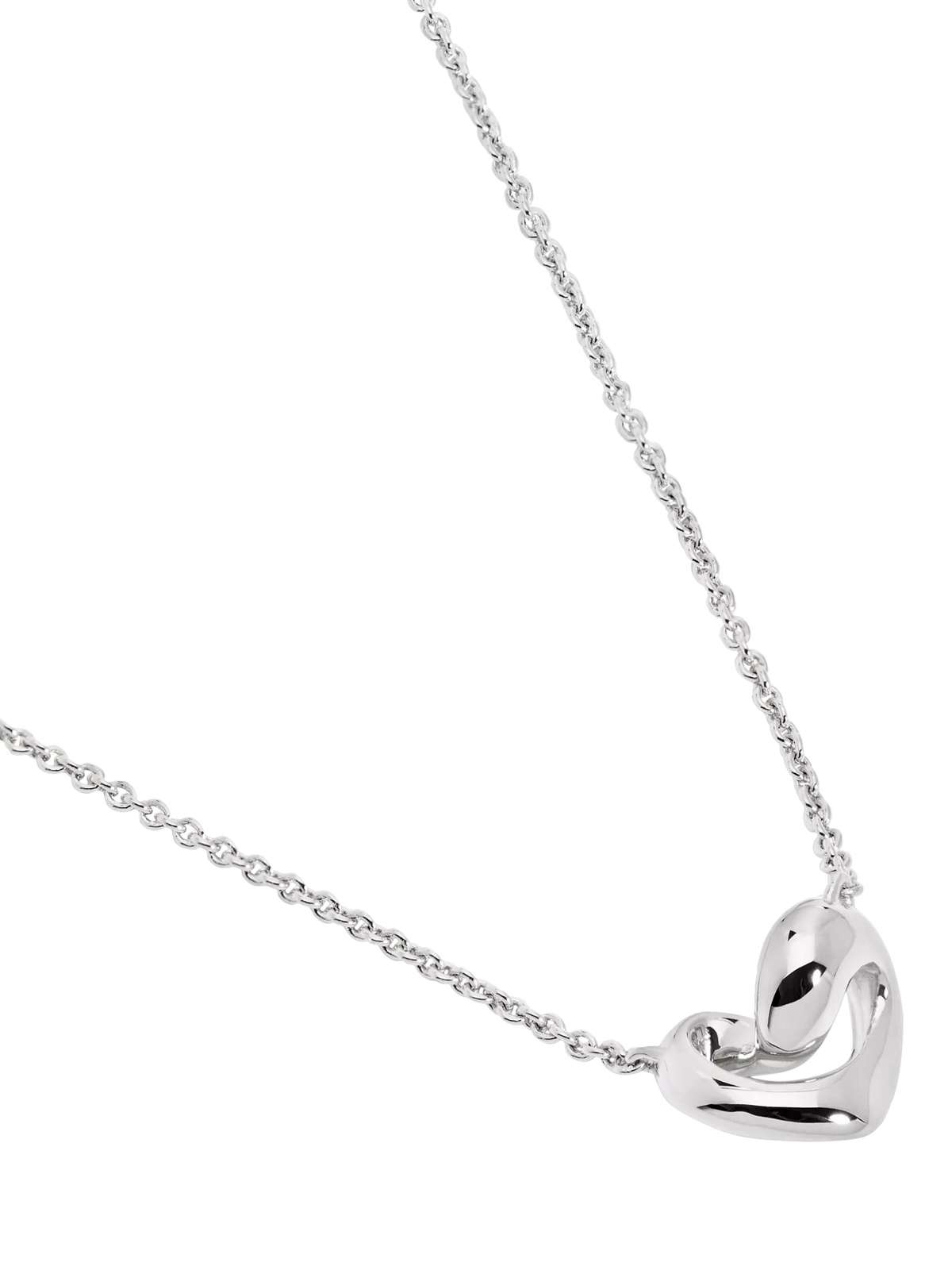 Monica Vinader Infinity Heart pendant necklace silver - British product