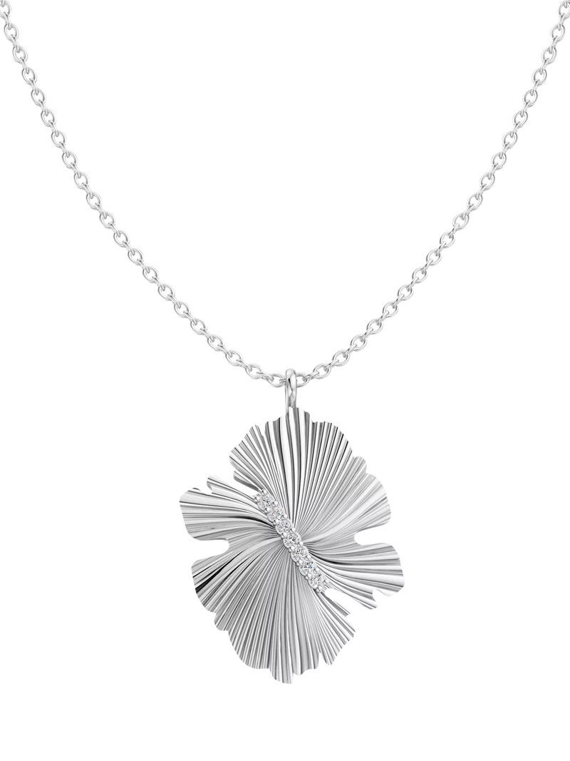 DPT Antwerp diamond fan pendant necklace, UK version