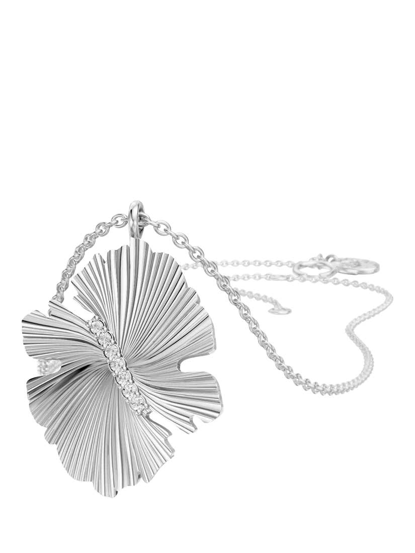 DPT Antwerp diamond fan pendant necklace, UK version