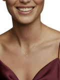 DPT Antwerp diamond marquise pendant necklace (British brand)