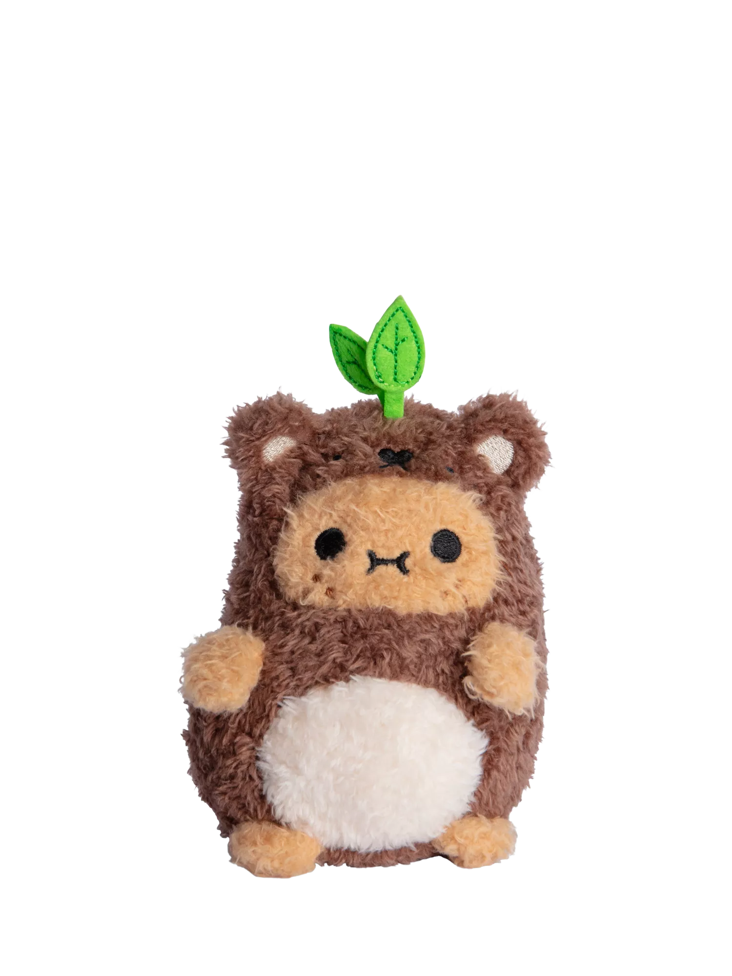 Noodoll Brownie Bear Ricespud soft toy (British brand)