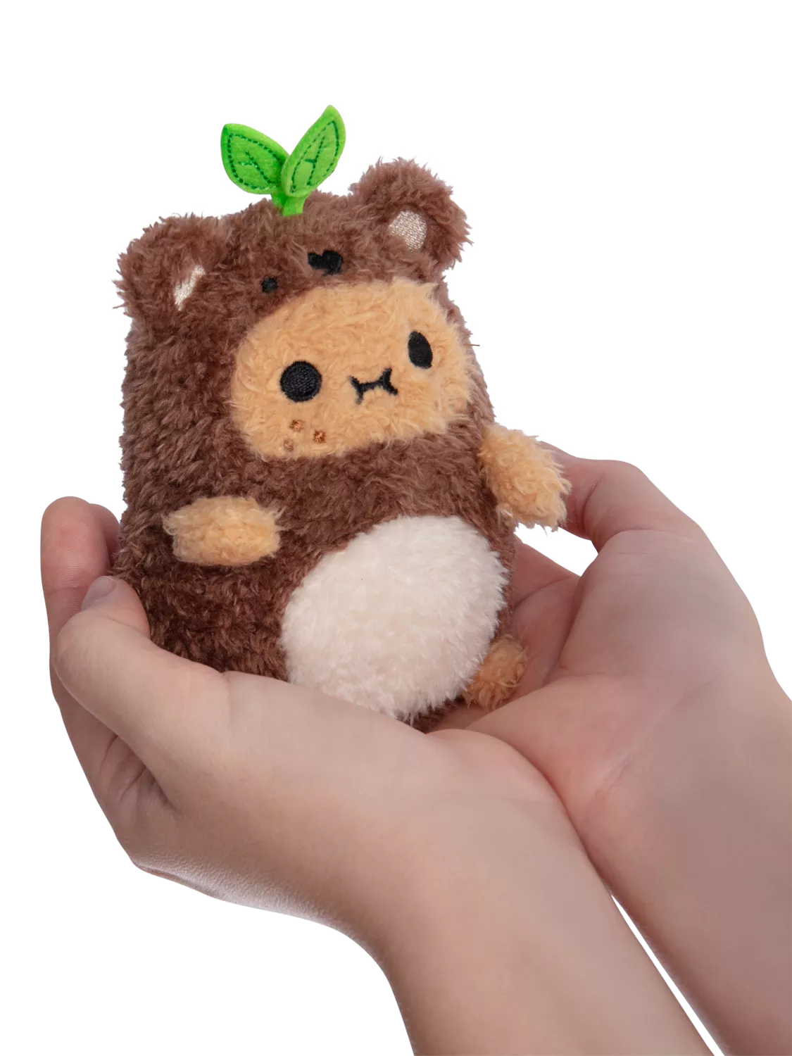 Noodoll Brownie Bear Ricespud soft toy (British brand)