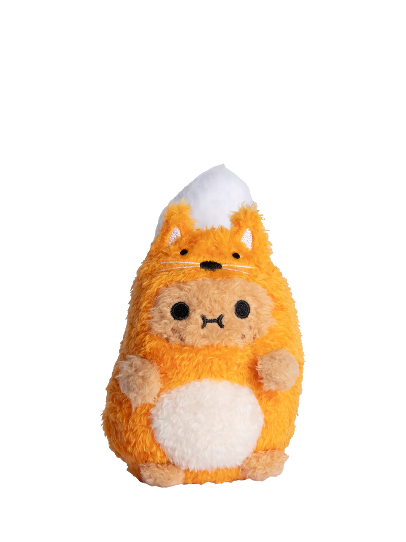 Noodoll Foxy Ricespud soft toy small plush, UK version