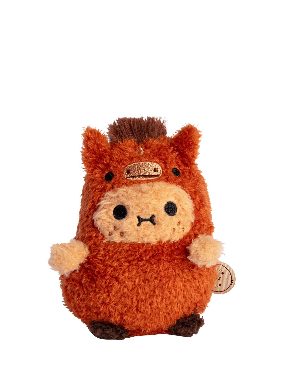 Noodoll Horsey Ricespud soft toy 13cm, imported from the UK