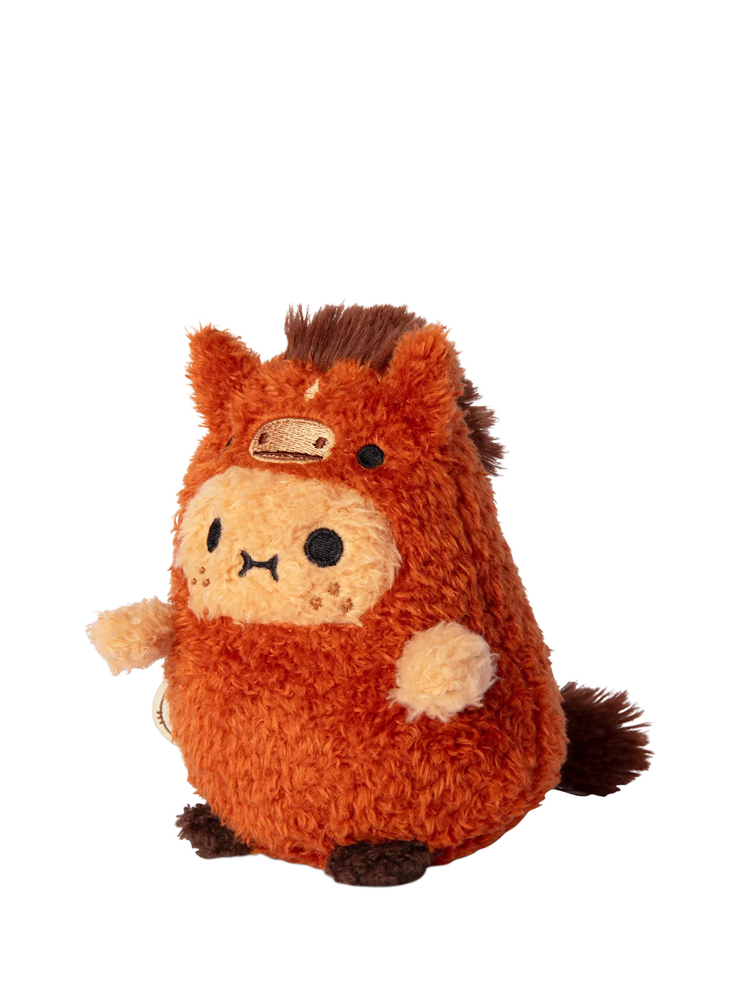 Noodoll Horsey Ricespud soft toy 13cm, imported from the UK