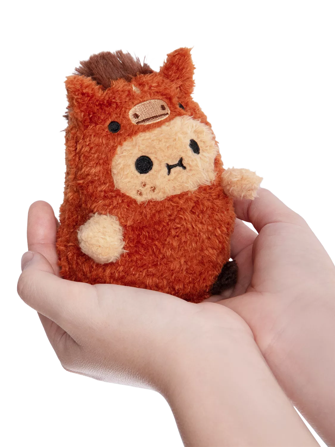 Noodoll Horsey Ricespud soft toy 13cm, imported from the UK