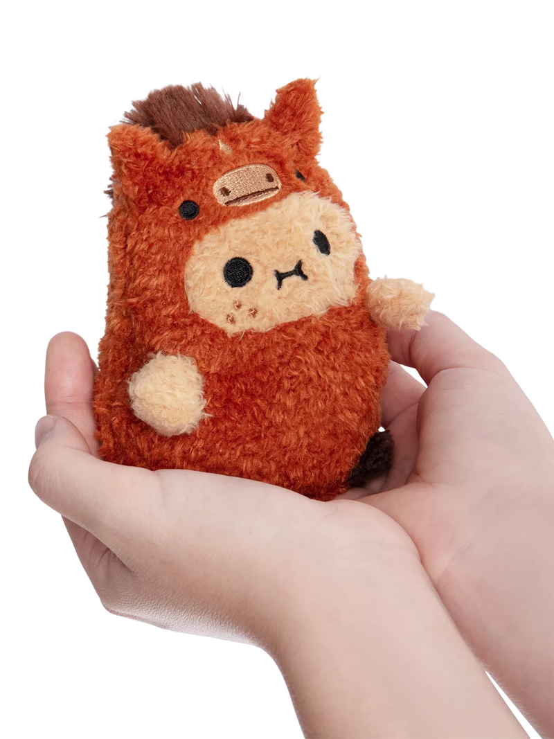 Noodoll Horsey Ricespud soft toy 13cm, imported from the UK