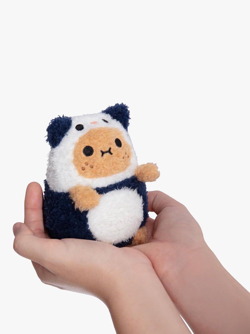 Noodoll Panda Ricespud plushie in panda costume - British product