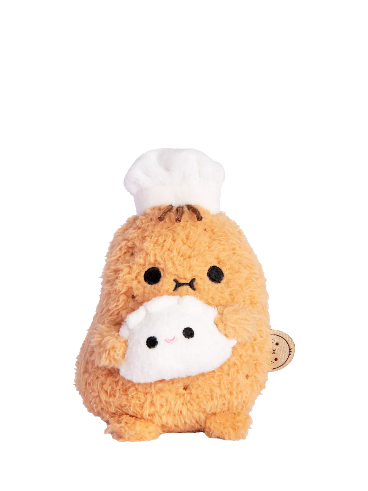 Noodoll Ricespud Bao Chef soft toy 13cm (British brand)