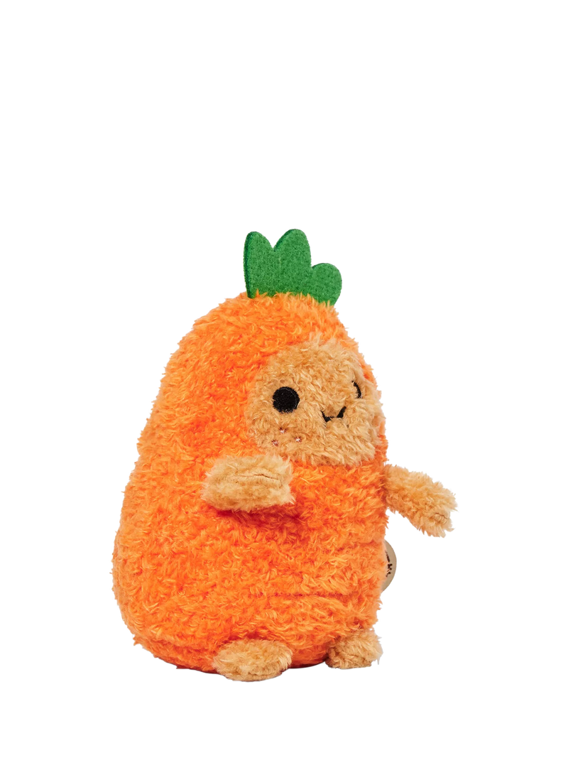 Noodoll Ricespud Carrot soft toy - British product