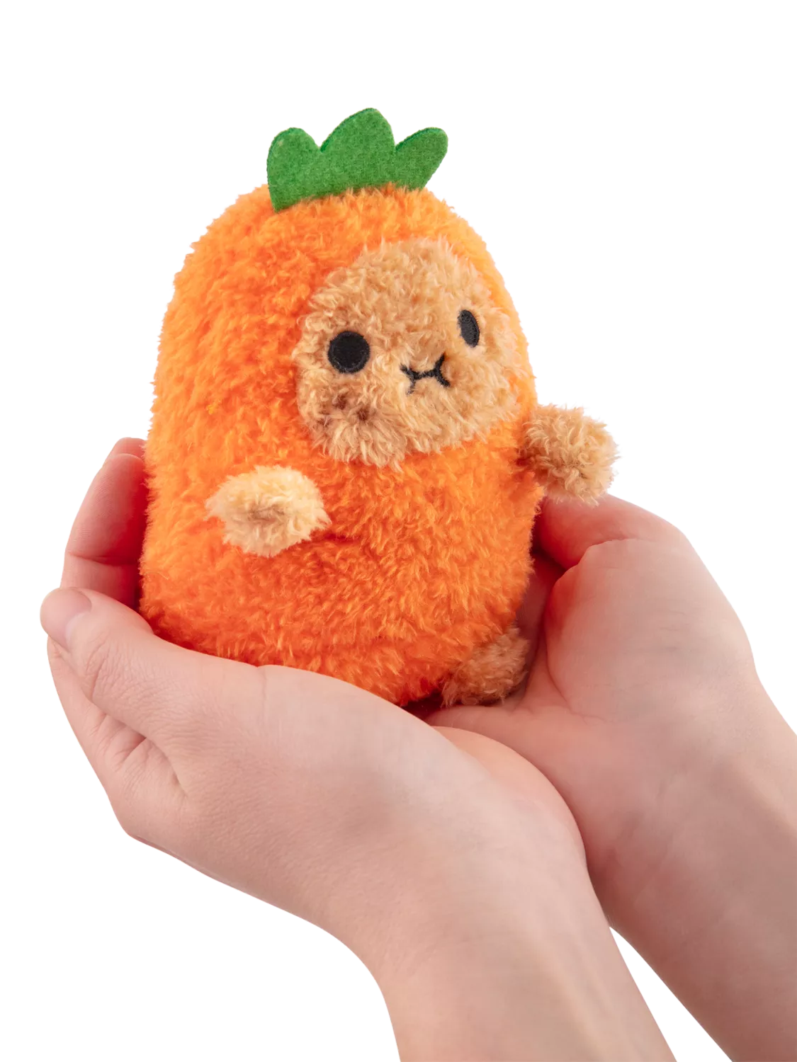 Noodoll Ricespud Carrot soft toy - British product