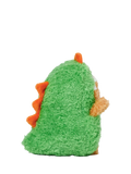 Noodoll Ricespud Ricedino soft toy, green dinosaur plush (British brand)
