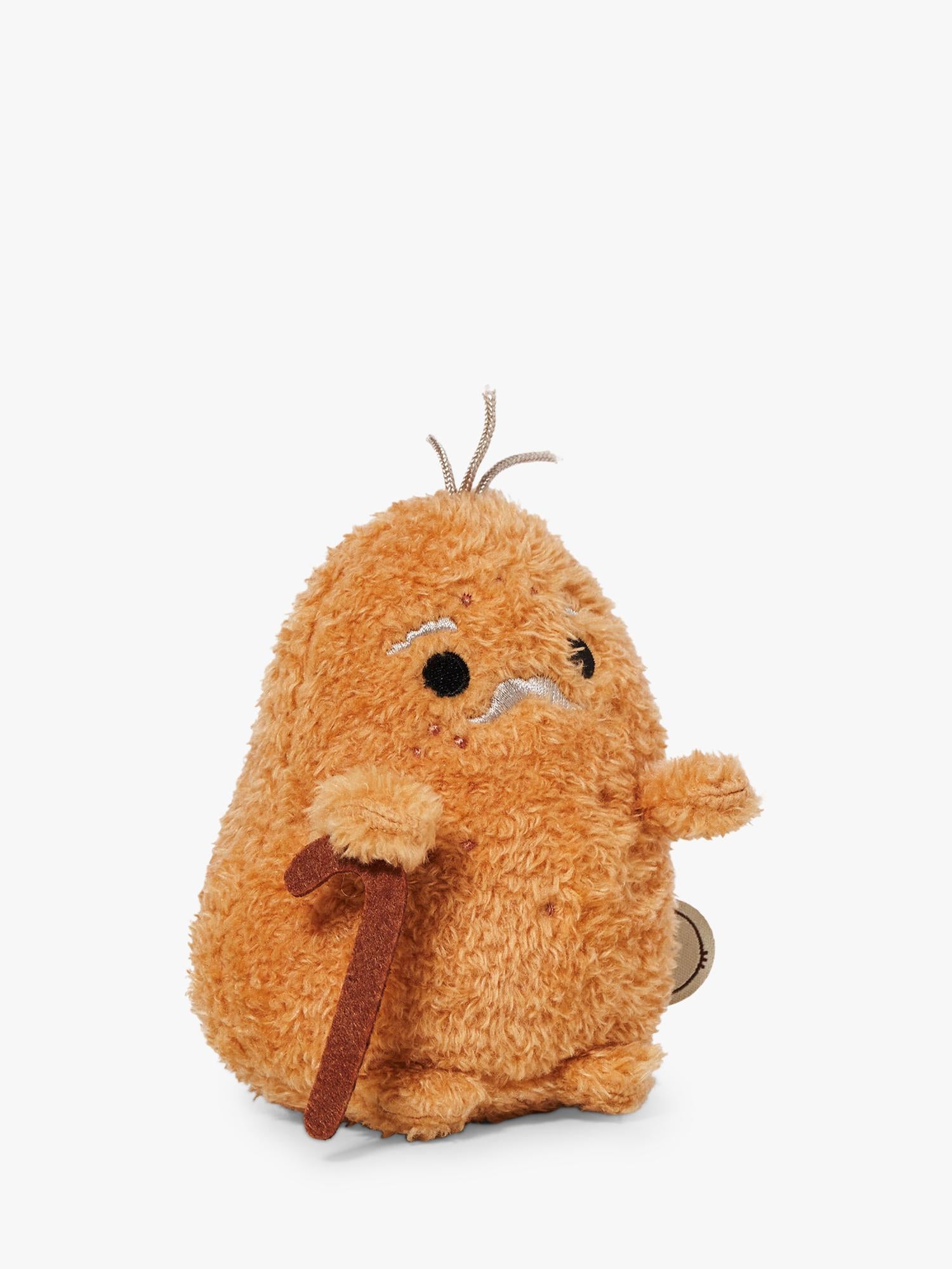 Noodoll Ricespud Grandpa soft toy beige plushie - British product