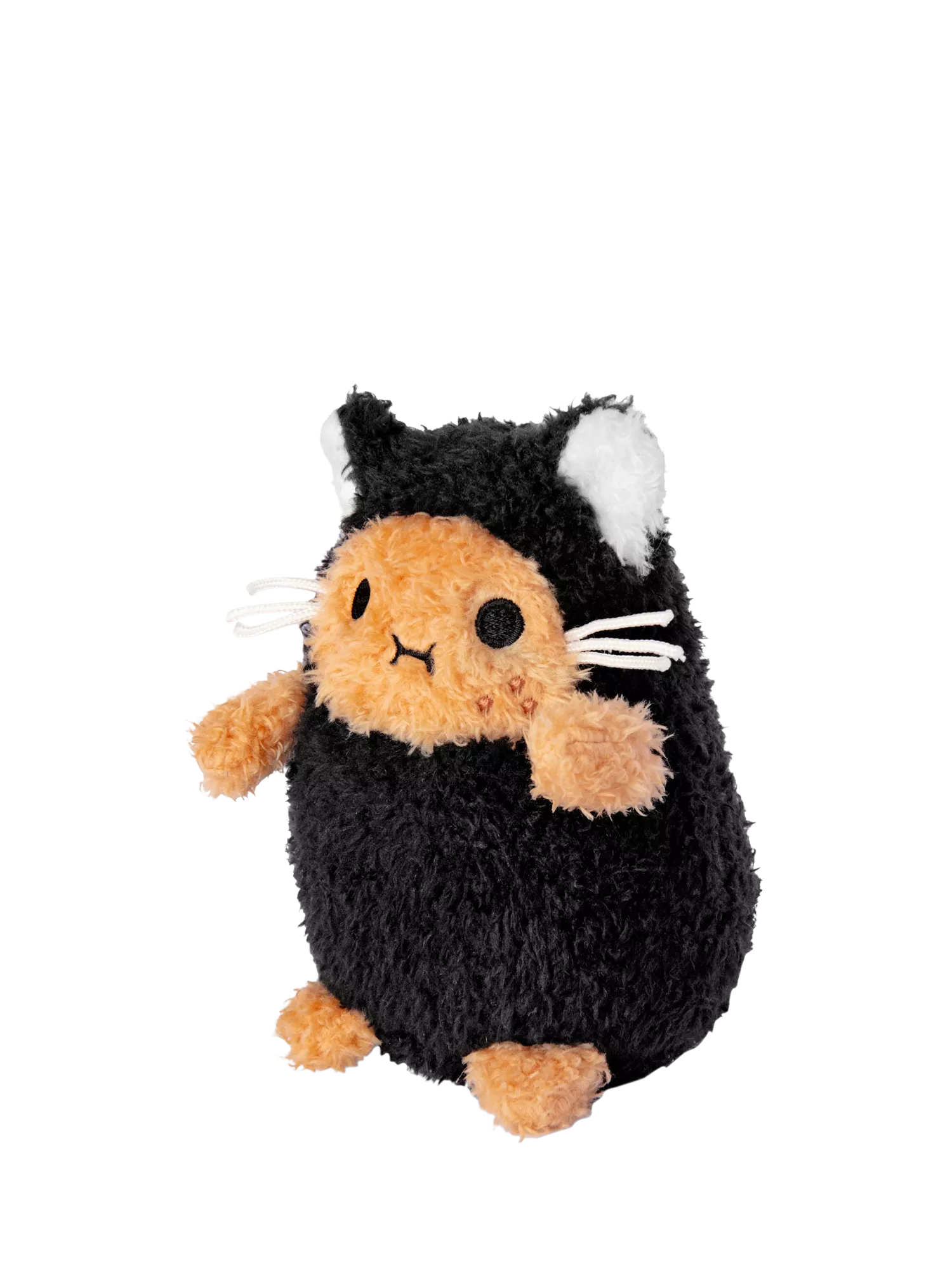 Noodoll Ricemonster Kitty black soft toy, imported from the UK