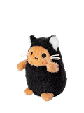 Noodoll Ricemonster Kitty black soft toy, imported from the UK