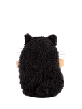Noodoll Ricemonster Kitty black soft toy, imported from the UK