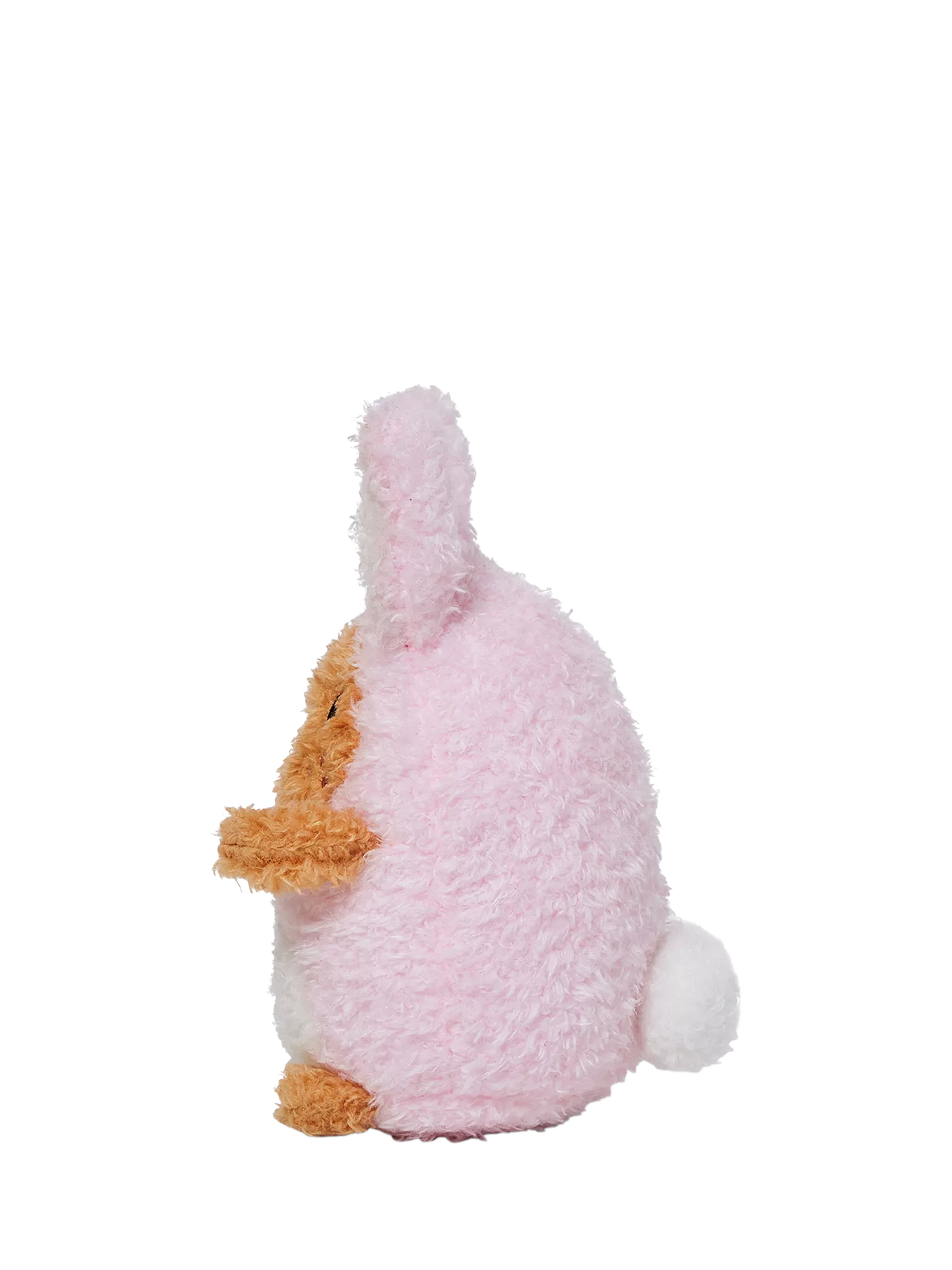 Noodoll Ricespud pink rabbit plush toy (British brand)