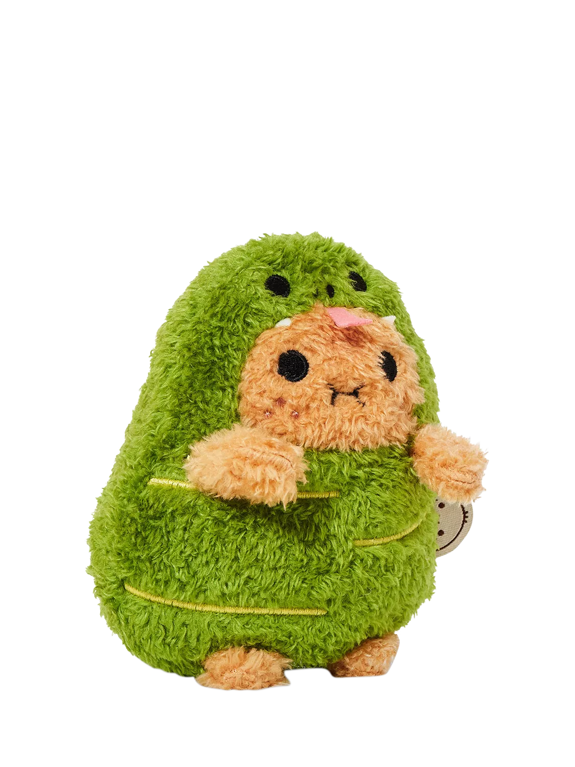 Noodoll Ricespud green snake soft toy 13cm - British product