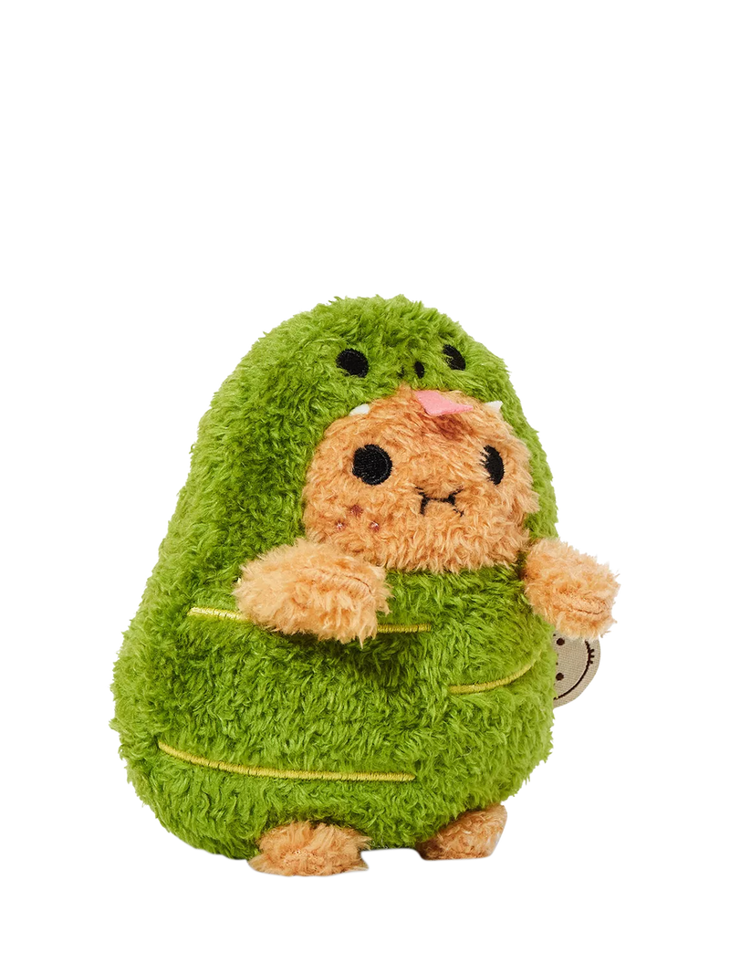 Noodoll Ricespud green snake soft toy 13cm - British product