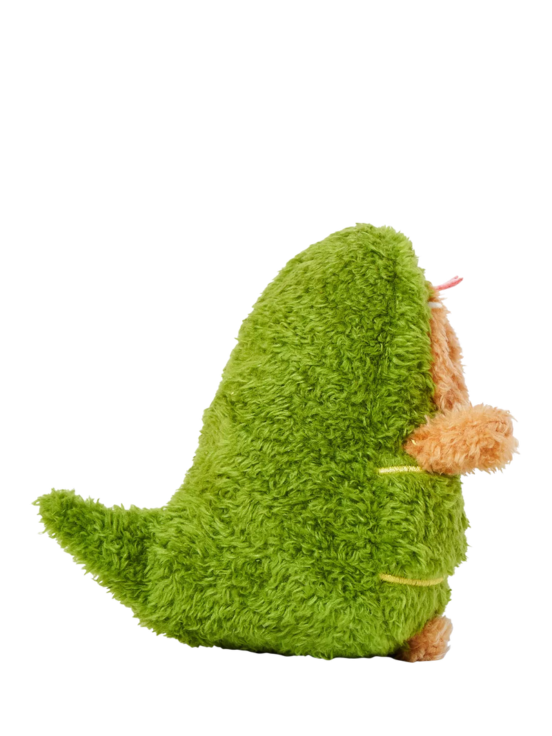 Noodoll Ricespud green snake soft toy 13cm - British product