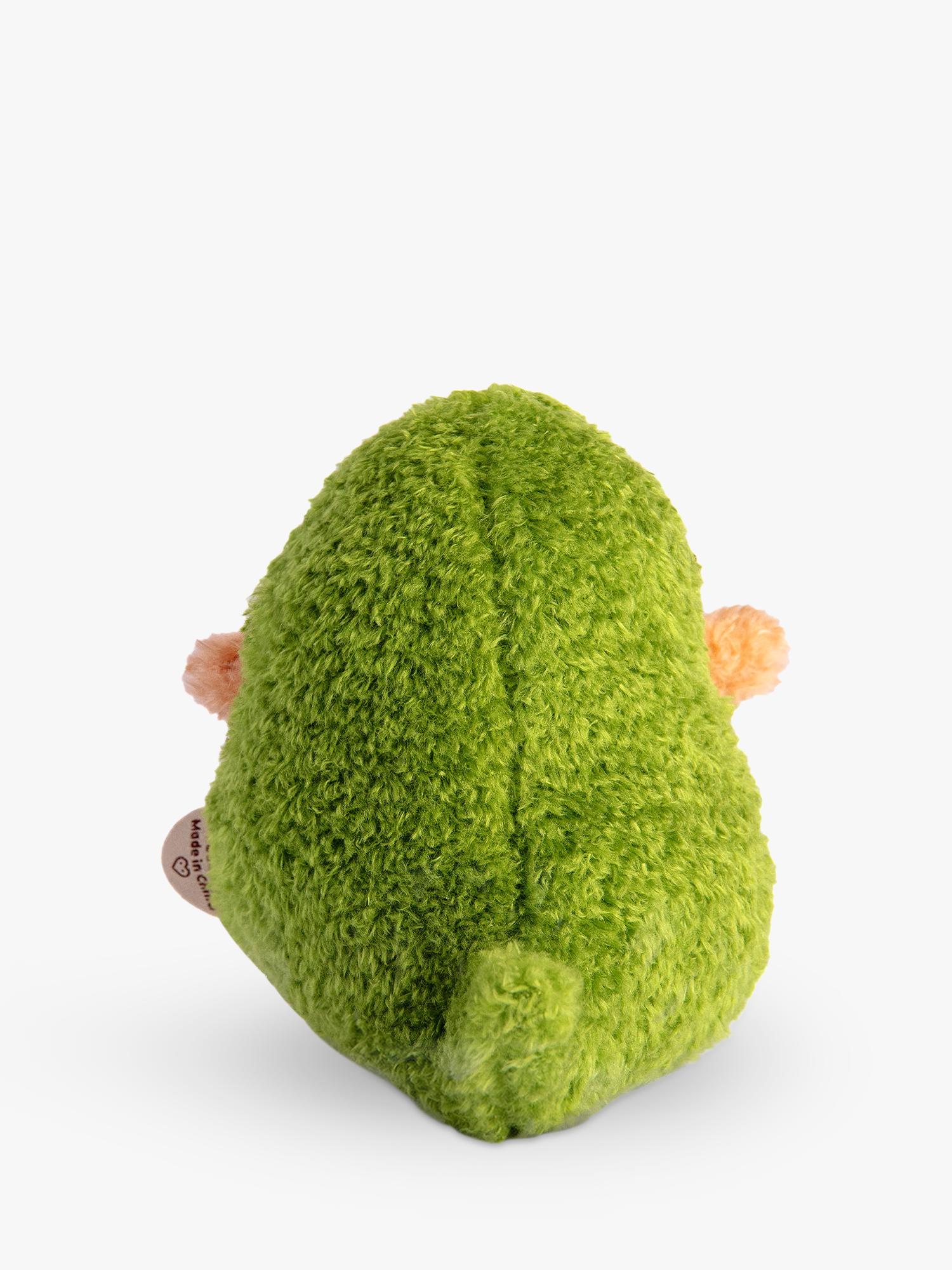 Noodoll Ricespud green snake soft toy 13cm - British product