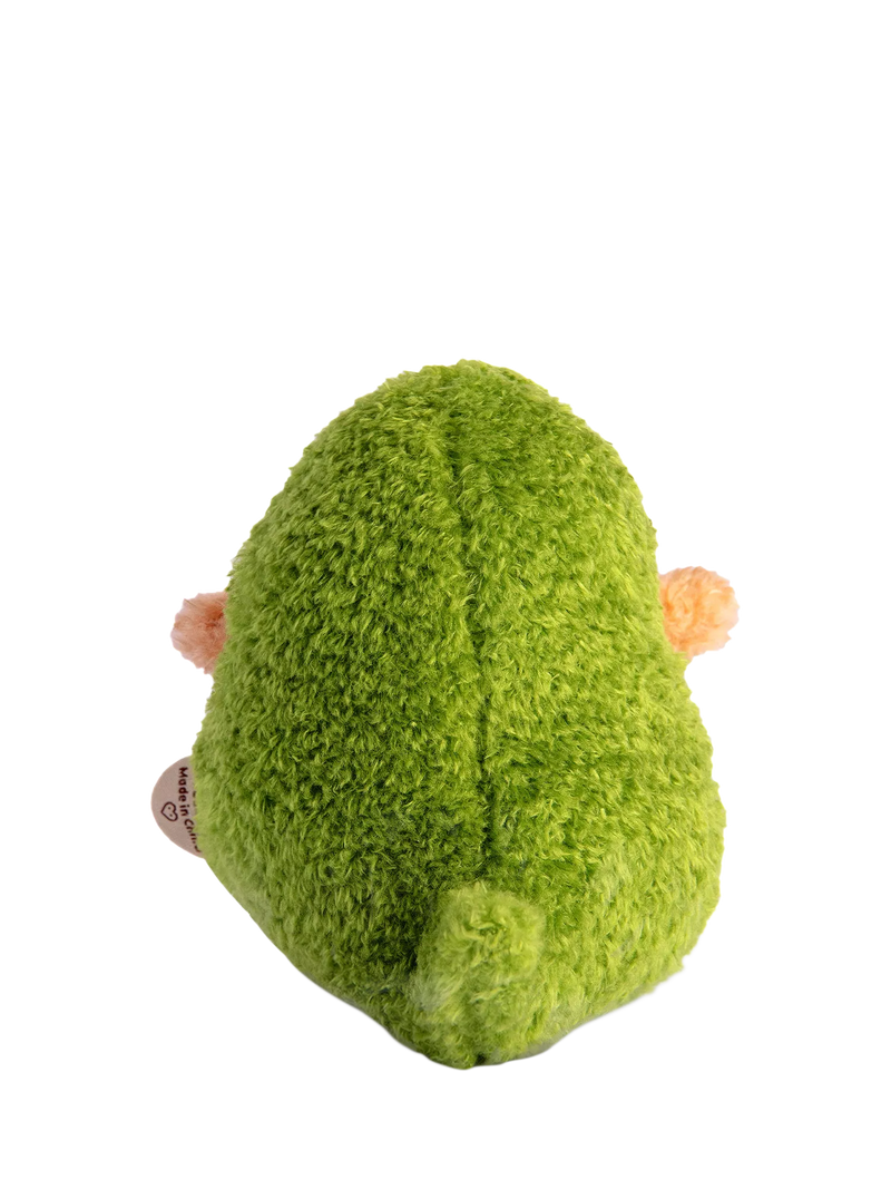 Noodoll Ricespud green snake soft toy 13cm - British product