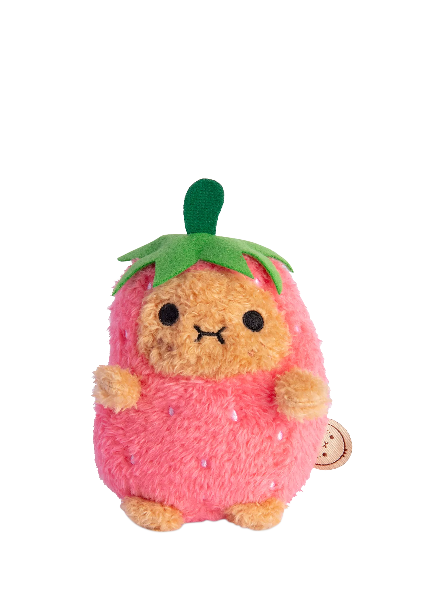 Noodoll Ricespud strawberry soft toy mini (British brand)