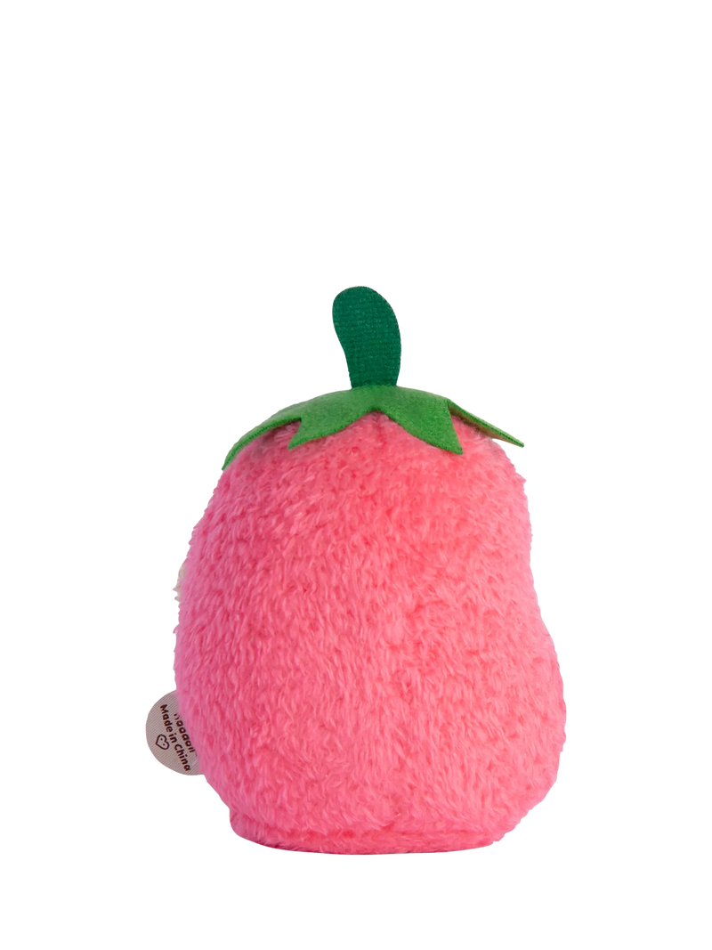 Noodoll Ricespud strawberry soft toy mini (British brand)