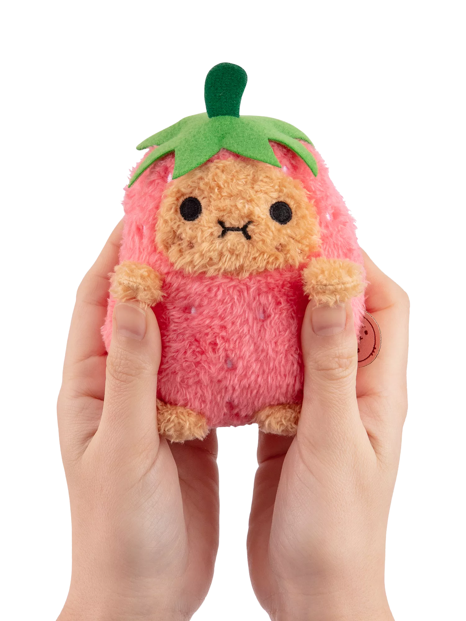 Noodoll Ricespud strawberry soft toy mini (British brand)