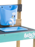 TP Toys Bluey wooden mud kitchen outdoor playset, imported from the UK