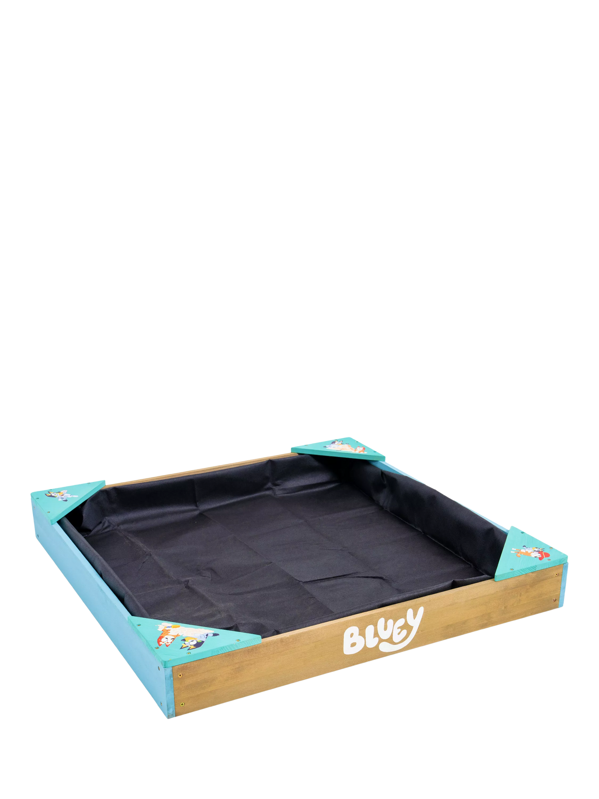 TP Toys Bluey wooden sandpit 90cm, imported from the UK