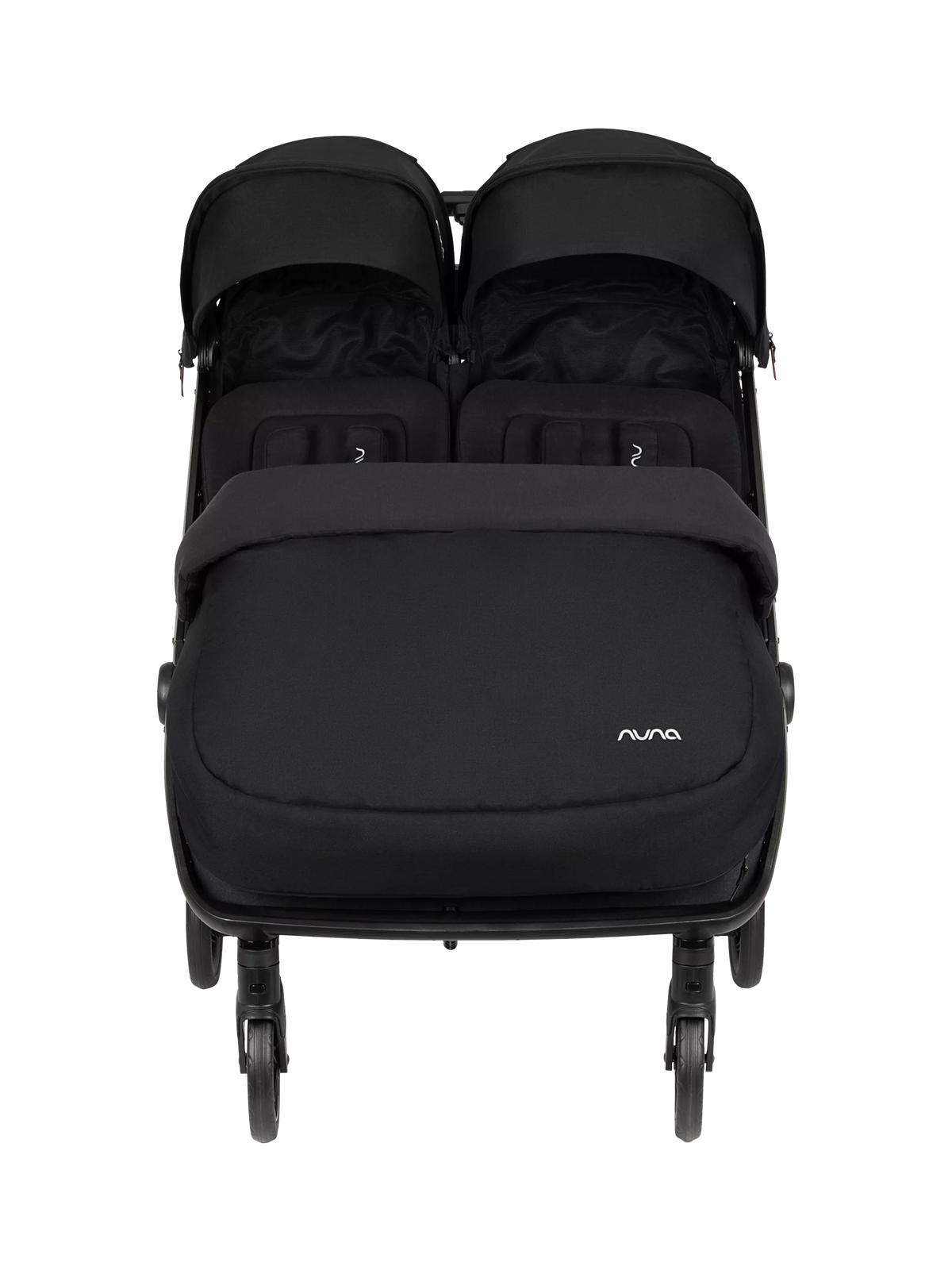 Nuna TRVL dubl footmuff Caviar (British brand)