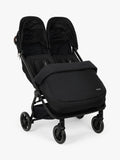Nuna TRVL dubl footmuff Caviar (British brand)