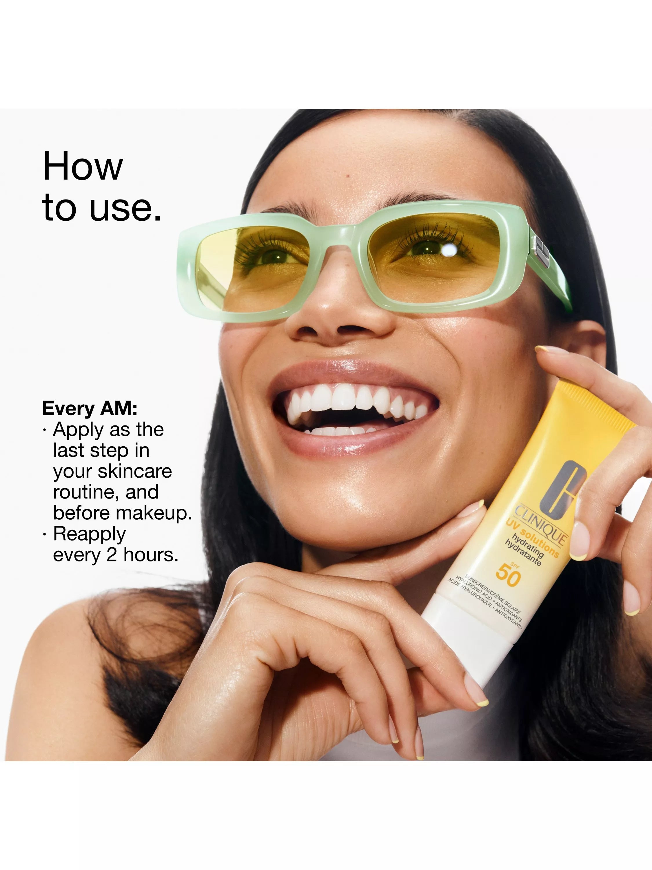Clinique sunscreen SPF 50 hydrating 40ml (British brand)