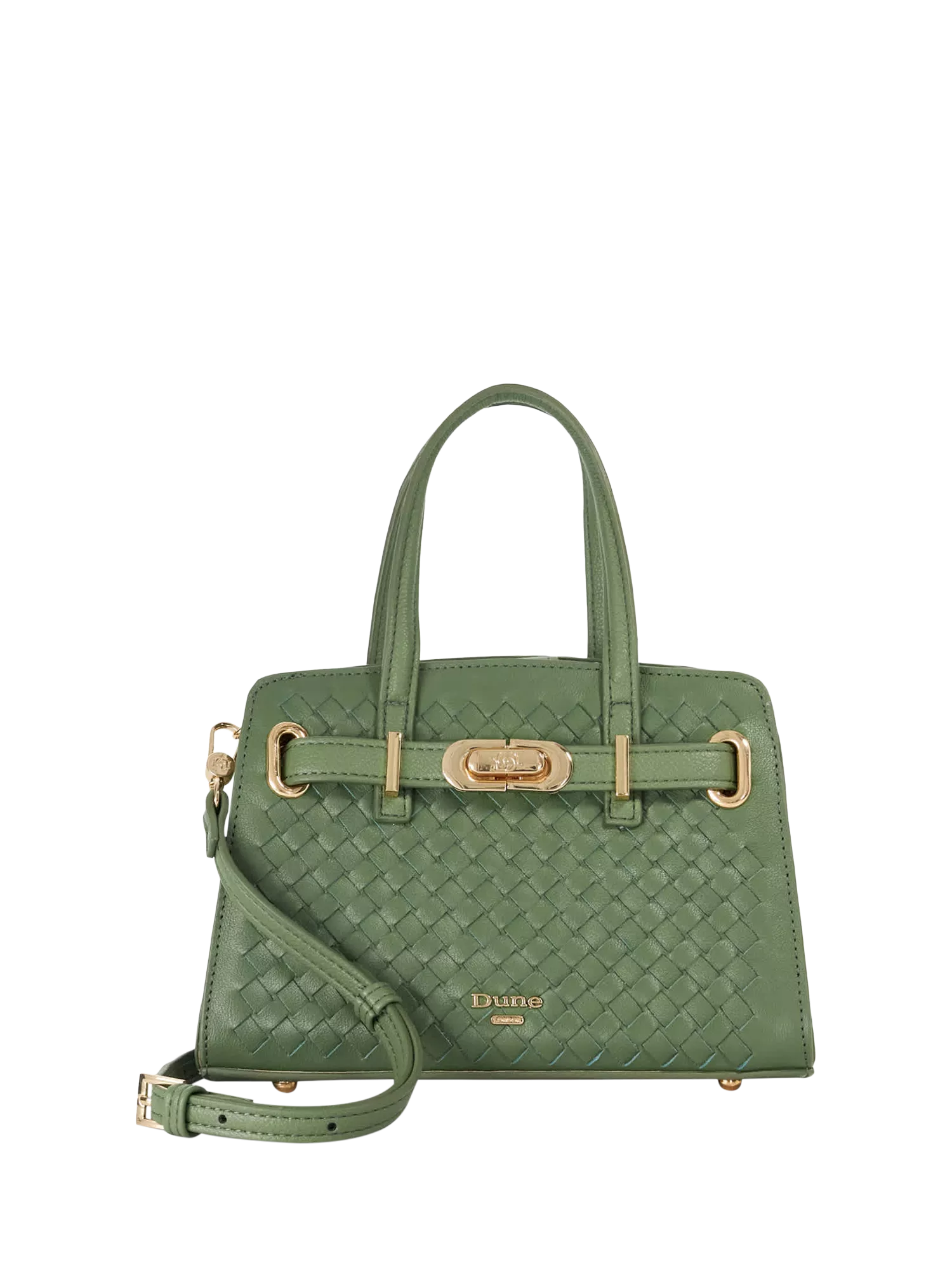 Dune London Dinkydefine Belted Grab Bag, Green