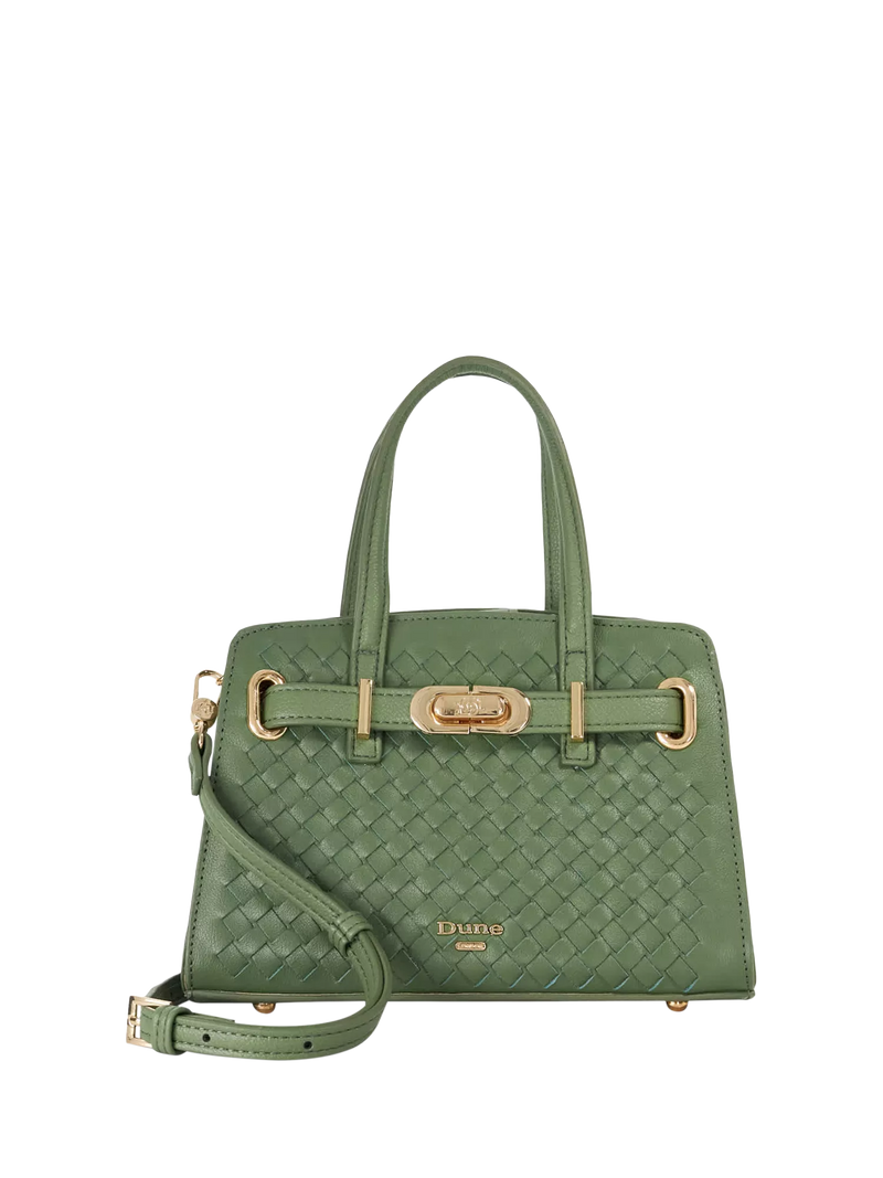 Dune London Dinkydefine Belted Grab Bag, Green