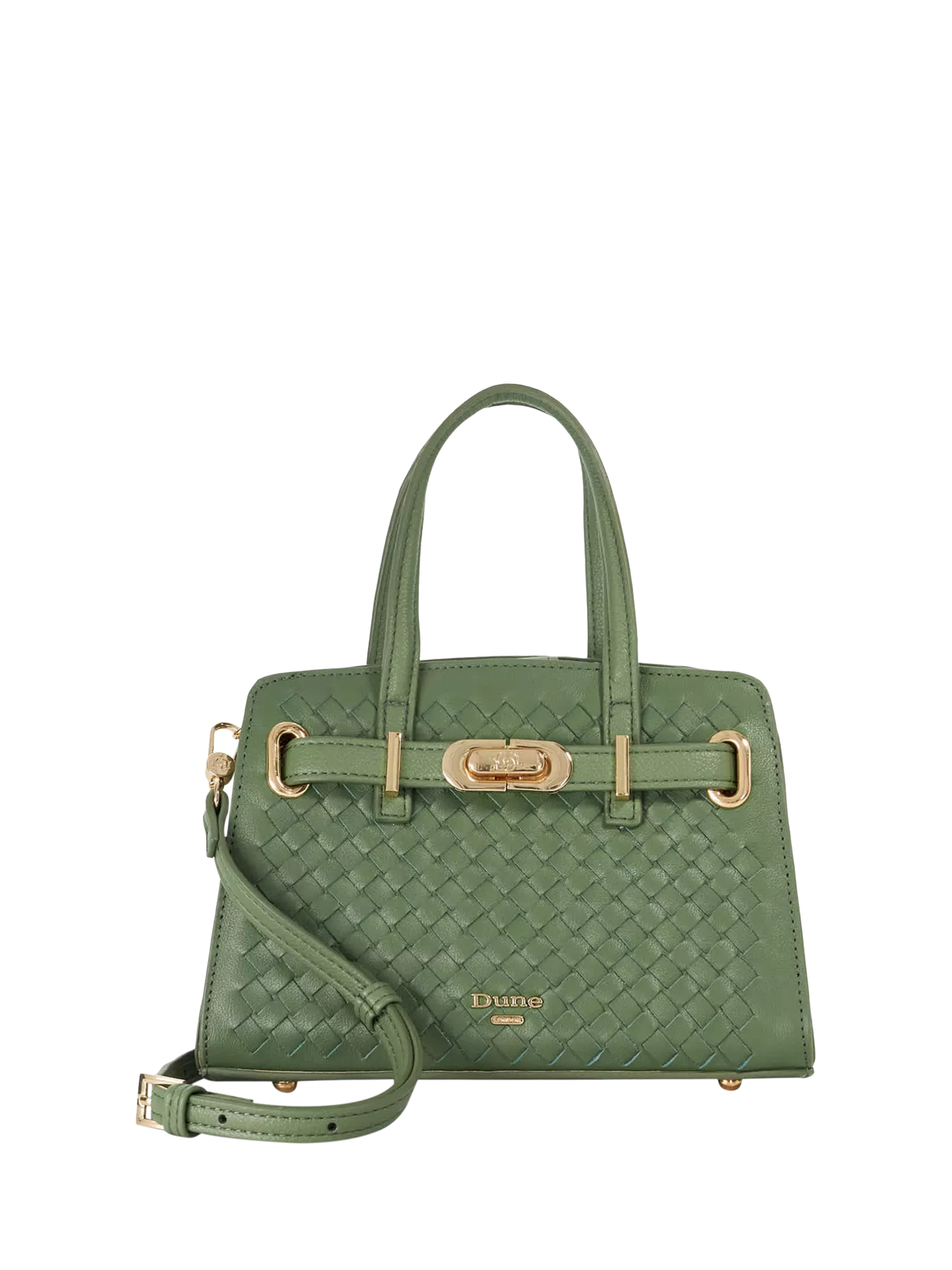 Dune London Dinkydefine Belted Grab Bag, Green
