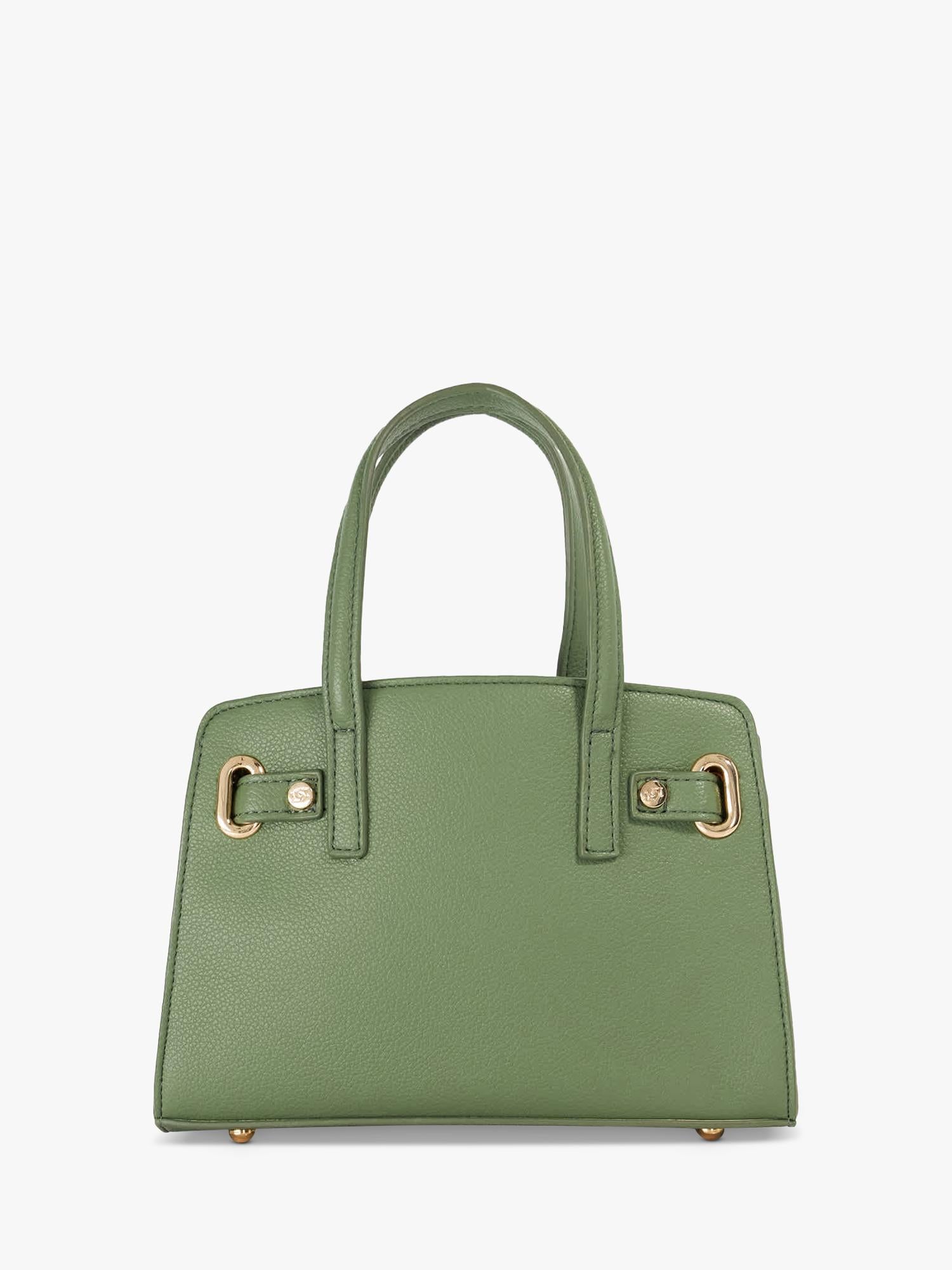 Dune London leather belted grab bag, imported from the UK