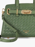 Dune London leather belted grab bag, imported from the UK