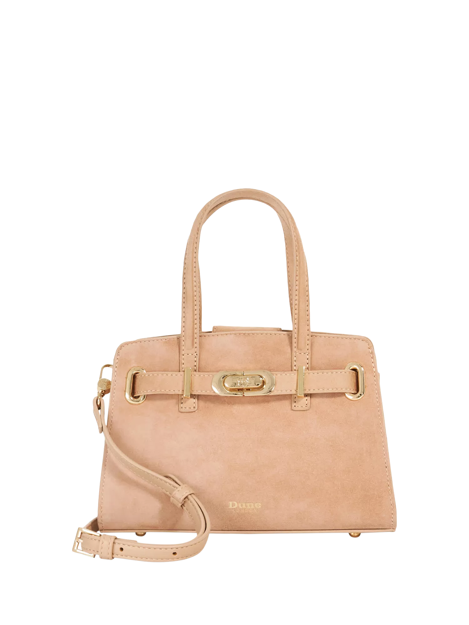 Dune London Dinkydefine belted grab bag Natural Taupe (British brand)