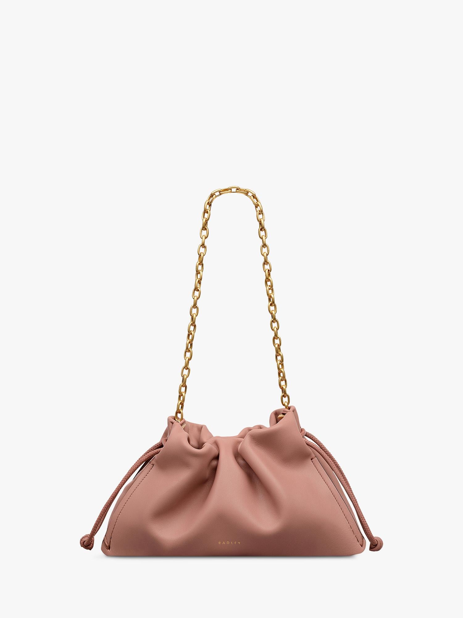 Radley Roxburgh leather chain clutch bag (British brand)