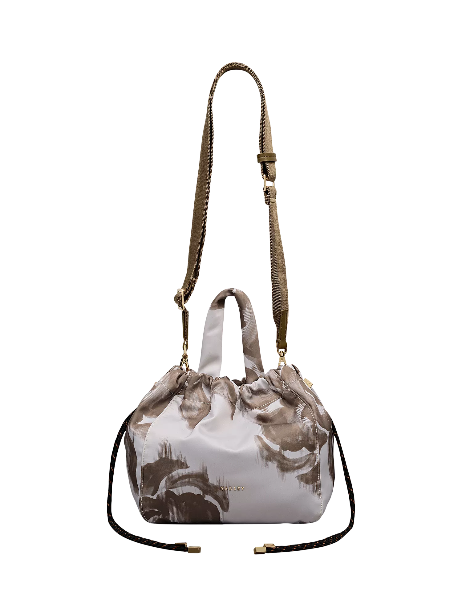 Radley Eden Row drawstring bag in Salt - British product
