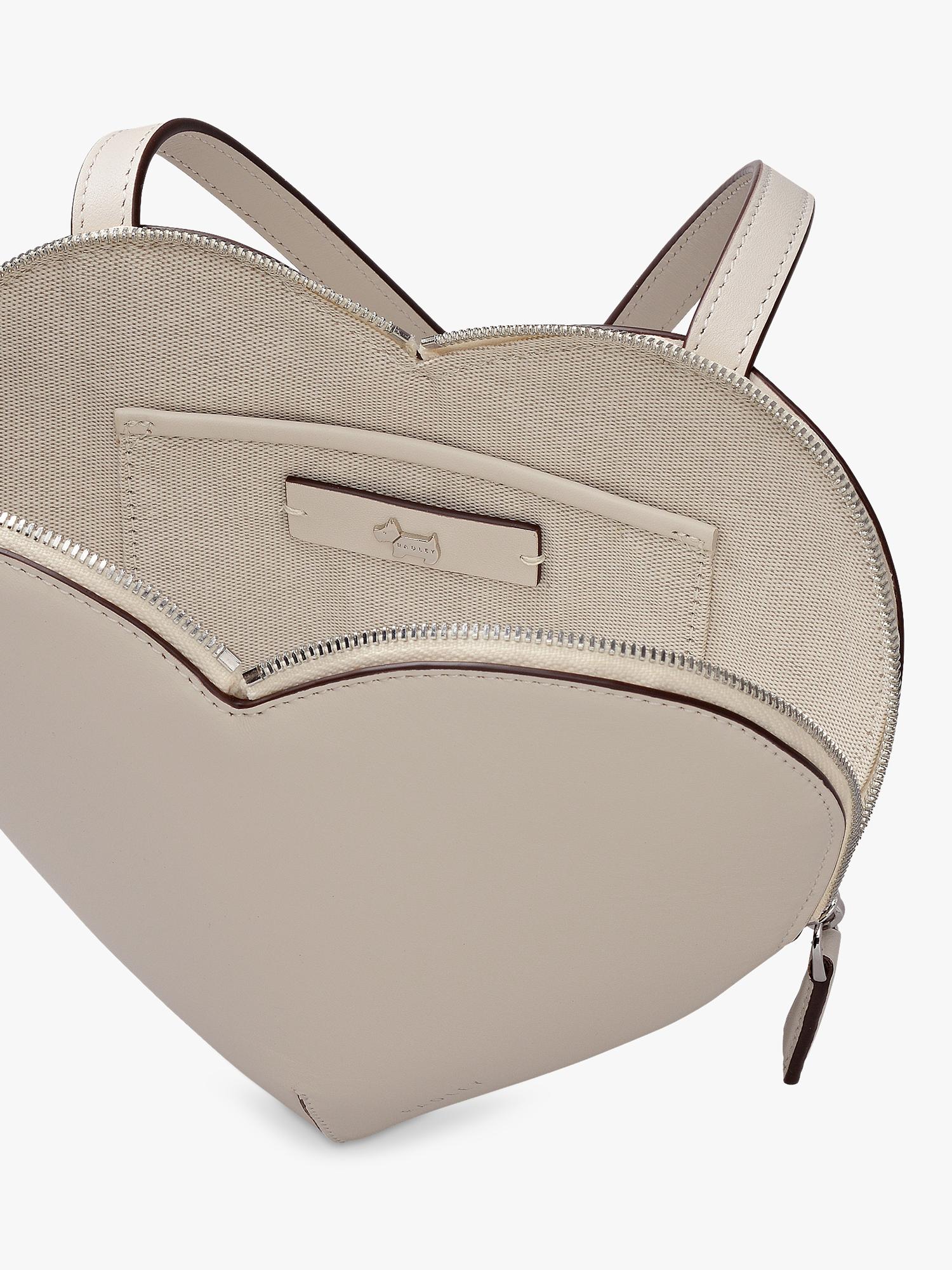 Radley Heart Street leather crossbody bag with heart shape - British product