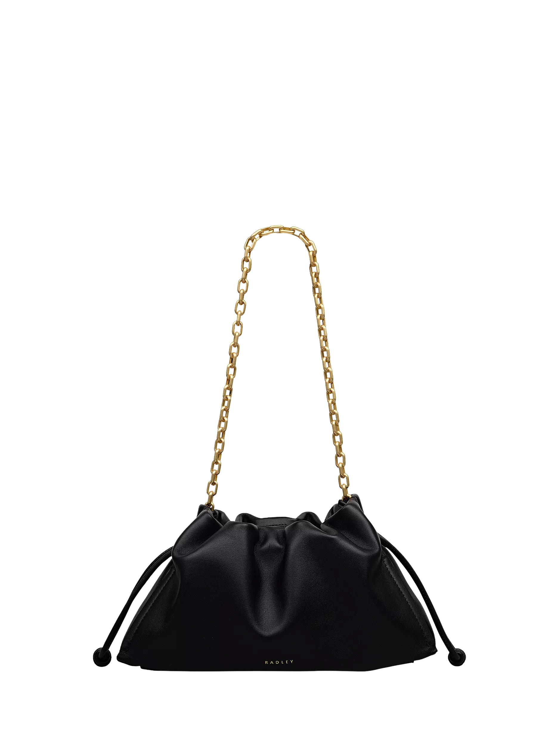 Radley Roxburgh leather chain clutch bag (British brand)
